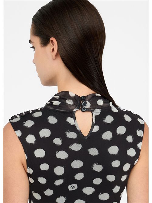 Abito corto a pois LIU JO | UF5268JS007/M9169